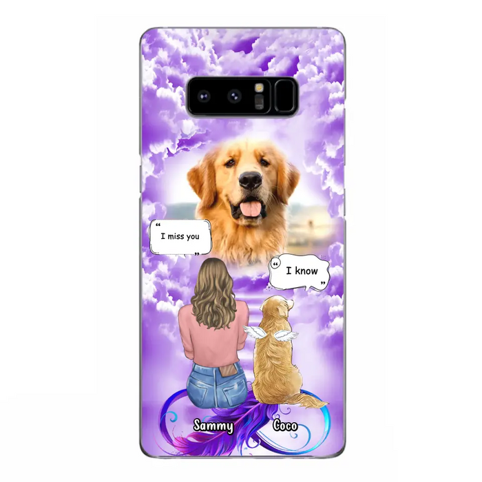 Personalized Memorial Pet iPhone/Samsung Case - Upload Photo - Memorial Gift Idea For Dog/Cat/Rabbit Lover
