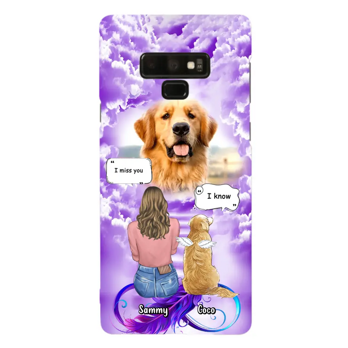 Personalized Memorial Pet iPhone/Samsung Case - Upload Photo - Memorial Gift Idea For Dog/Cat/Rabbit Lover