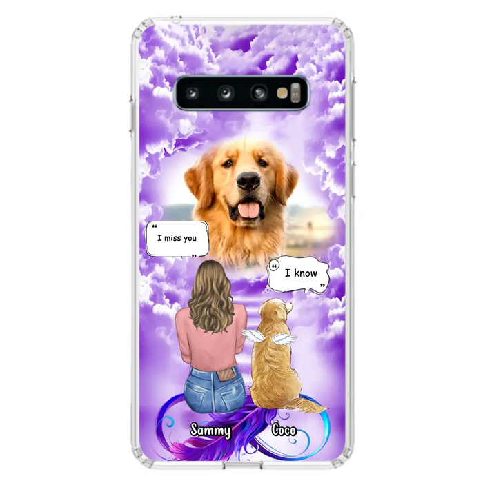 Personalized Memorial Pet iPhone/Samsung Case - Upload Photo - Memorial Gift Idea For Dog/Cat/Rabbit Lover