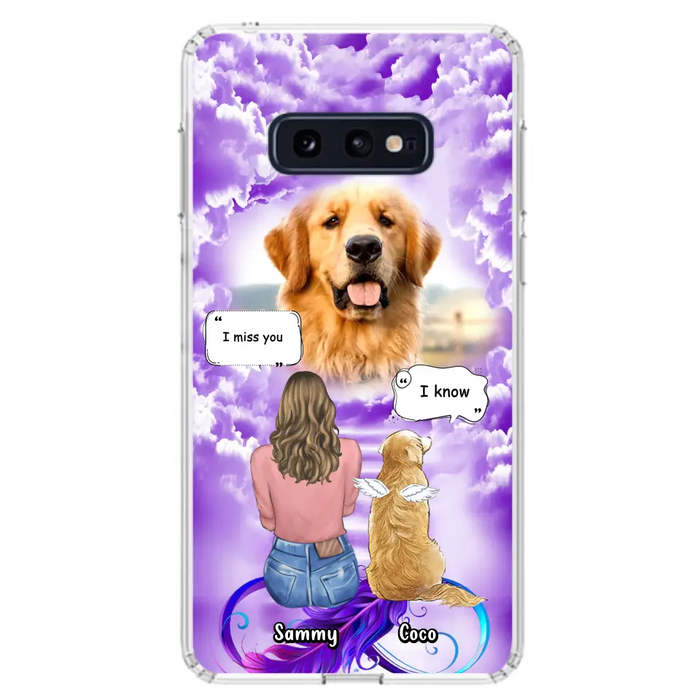 Personalized Memorial Pet iPhone/Samsung Case - Upload Photo - Memorial Gift Idea For Dog/Cat/Rabbit Lover