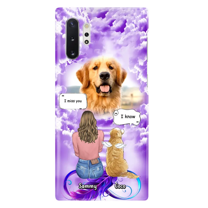 Personalized Memorial Pet iPhone/Samsung Case - Upload Photo - Memorial Gift Idea For Dog/Cat/Rabbit Lover