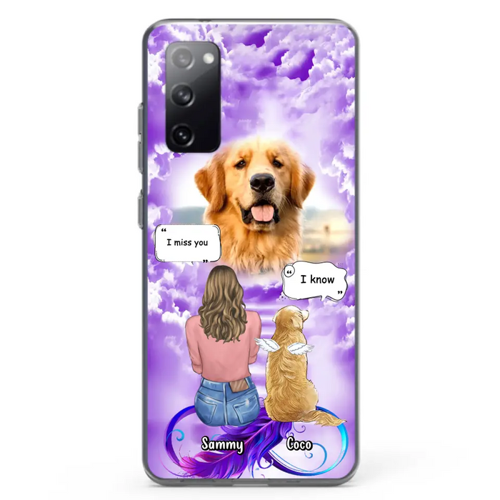 Personalized Memorial Pet iPhone/Samsung Case - Upload Photo - Memorial Gift Idea For Dog/Cat/Rabbit Lover