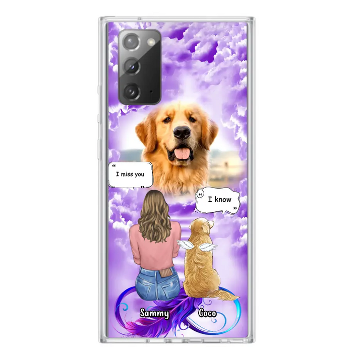 Personalized Memorial Pet iPhone/Samsung Case - Upload Photo - Memorial Gift Idea For Dog/Cat/Rabbit Lover