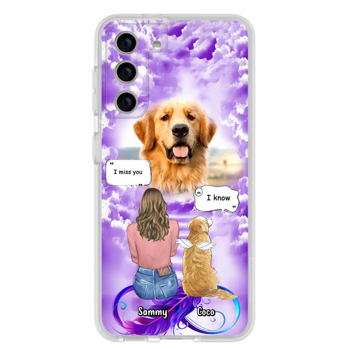 Personalized Memorial Pet iPhone/Samsung Case - Upload Photo - Memorial Gift Idea For Dog/Cat/Rabbit Lover
