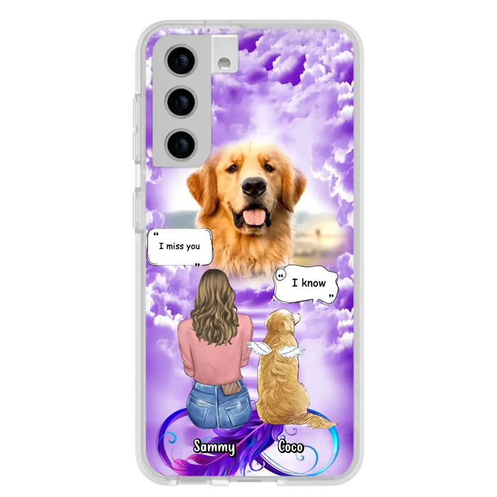 Personalized Memorial Pet iPhone/Samsung Case - Upload Photo - Memorial Gift Idea For Dog/Cat/Rabbit Lover