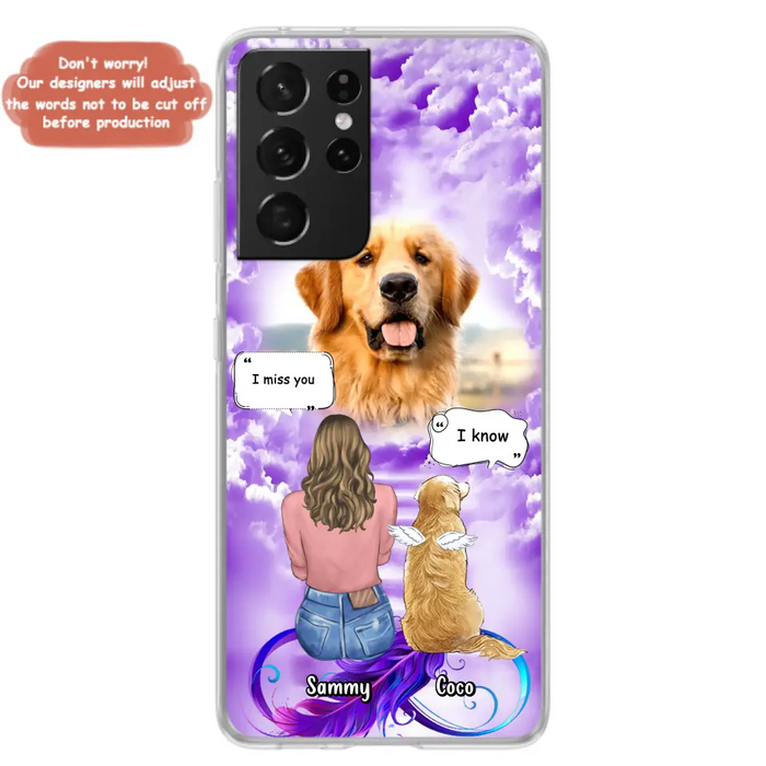 Personalized Memorial Pet iPhone/Samsung Case - Upload Photo - Memorial Gift Idea For Dog/Cat/Rabbit Lover