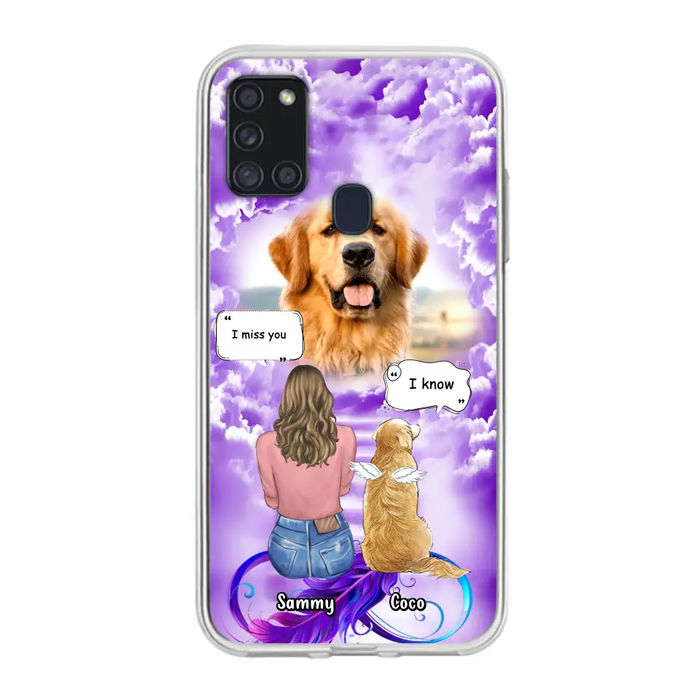 Personalized Memorial Pet iPhone/Samsung Case - Upload Photo - Memorial Gift Idea For Dog/Cat/Rabbit Lover