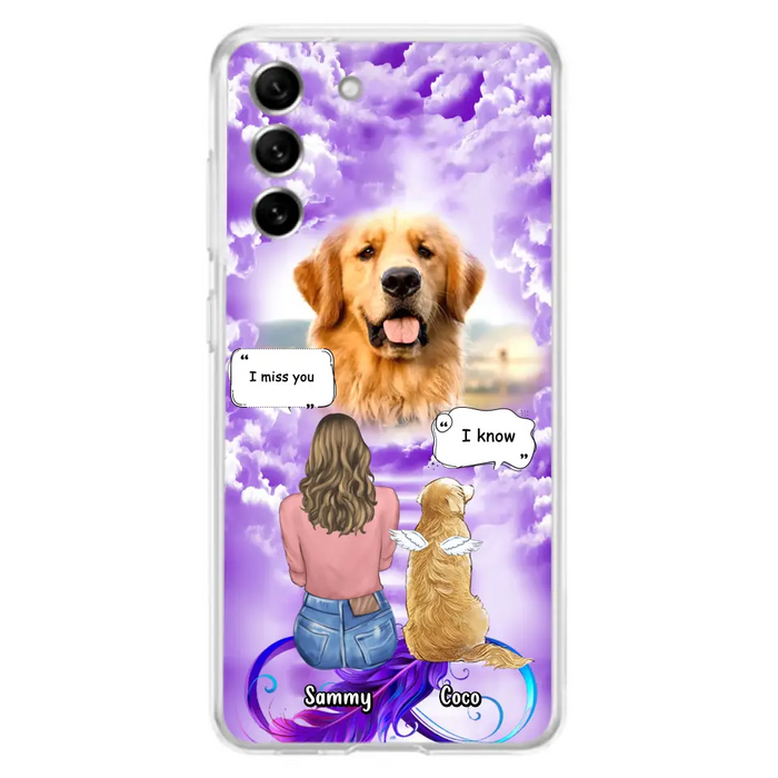 Personalized Memorial Pet iPhone/Samsung Case - Upload Photo - Memorial Gift Idea For Dog/Cat/Rabbit Lover