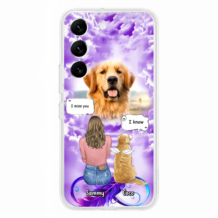 Personalized Memorial Pet iPhone/Samsung Case - Upload Photo - Memorial Gift Idea For Dog/Cat/Rabbit Lover