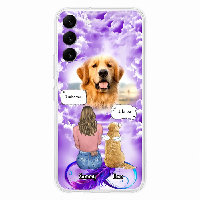 Personalized Memorial Pet iPhone/Samsung Case - Upload Photo - Memorial Gift Idea For Dog/Cat/Rabbit Lover