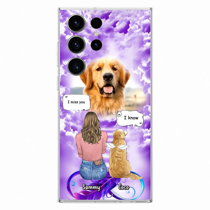 Personalized Memorial Pet iPhone/Samsung Case - Upload Photo - Memorial Gift Idea For Dog/Cat/Rabbit Lover