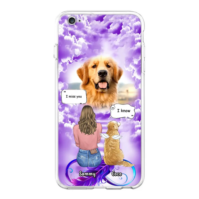 Personalized Memorial Pet iPhone/Samsung Case - Upload Photo - Memorial Gift Idea For Dog/Cat/Rabbit Lover