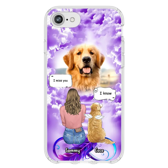 Personalized Memorial Pet iPhone/Samsung Case - Upload Photo - Memorial Gift Idea For Dog/Cat/Rabbit Lover