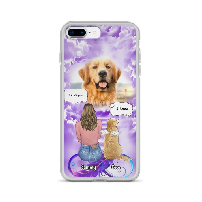 Personalized Memorial Pet iPhone/Samsung Case - Upload Photo - Memorial Gift Idea For Dog/Cat/Rabbit Lover