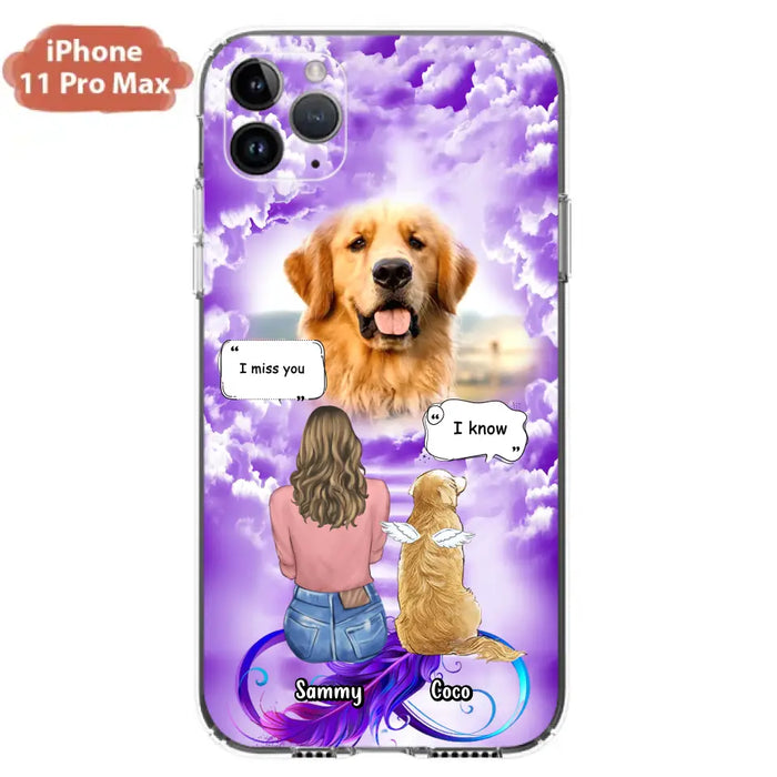 Personalized Memorial Pet iPhone/Samsung Case - Upload Photo - Memorial Gift Idea For Dog/Cat/Rabbit Lover
