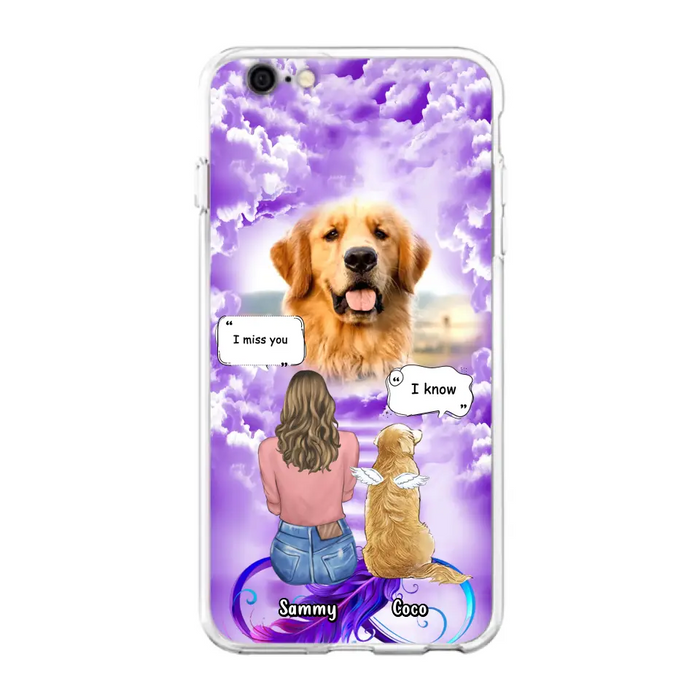 Personalized Memorial Pet iPhone/Samsung Case - Upload Photo - Memorial Gift Idea For Dog/Cat/Rabbit Lover