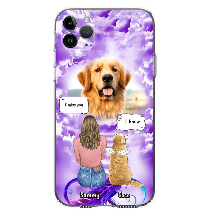 Personalized Memorial Pet iPhone/Samsung Case - Upload Photo - Memorial Gift Idea For Dog/Cat/Rabbit Lover