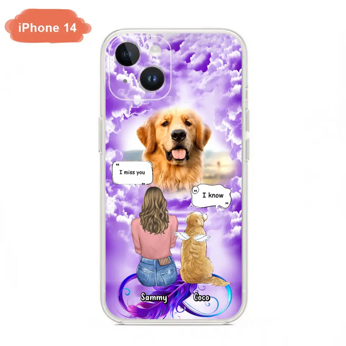 Personalized Memorial Pet iPhone/Samsung Case - Upload Photo - Memorial Gift Idea For Dog/Cat/Rabbit Lover