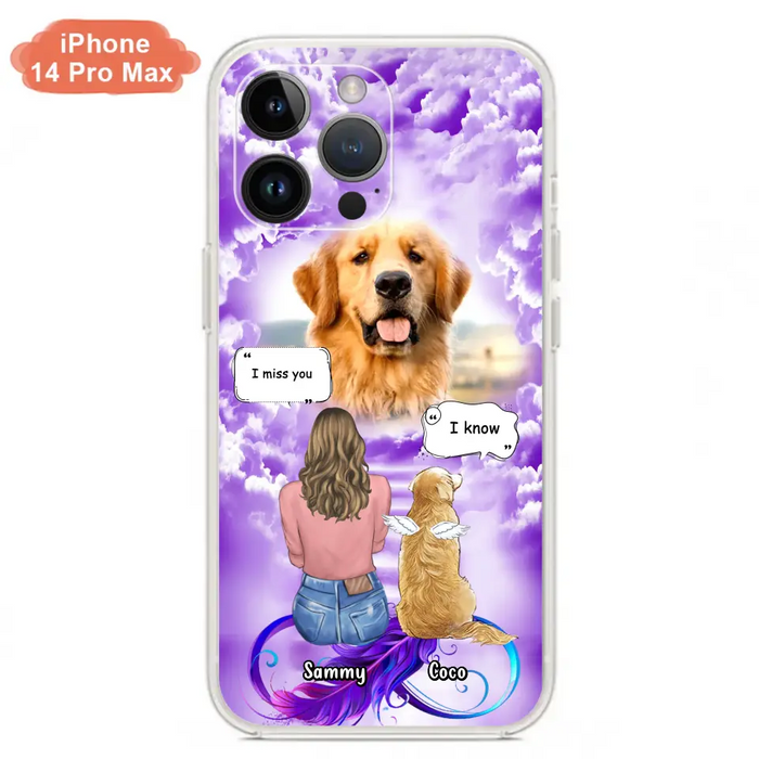 Personalized Memorial Pet iPhone/Samsung Case - Upload Photo - Memorial Gift Idea For Dog/Cat/Rabbit Lover