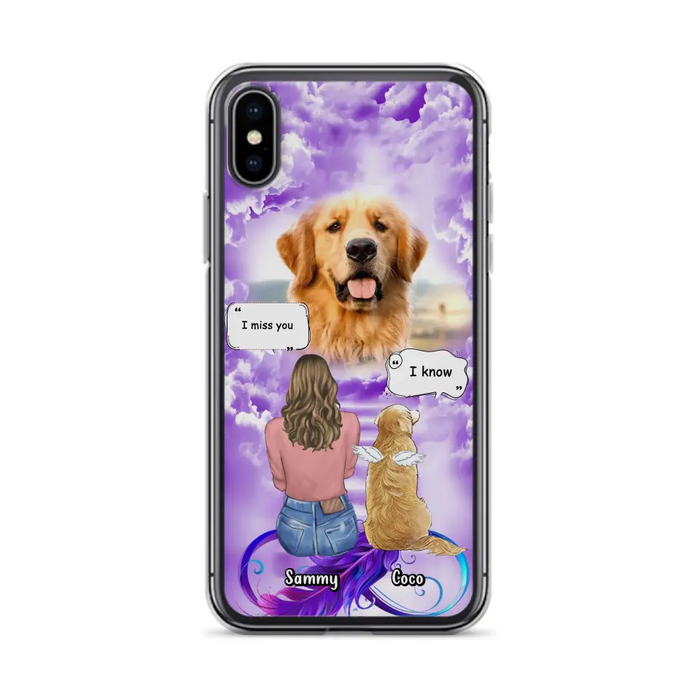 Personalized Memorial Pet iPhone/Samsung Case - Upload Photo - Memorial Gift Idea For Dog/Cat/Rabbit Lover