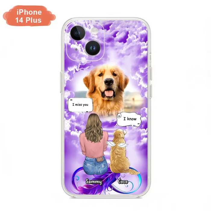 Personalized Memorial Pet iPhone/Samsung Case - Upload Photo - Memorial Gift Idea For Dog/Cat/Rabbit Lover