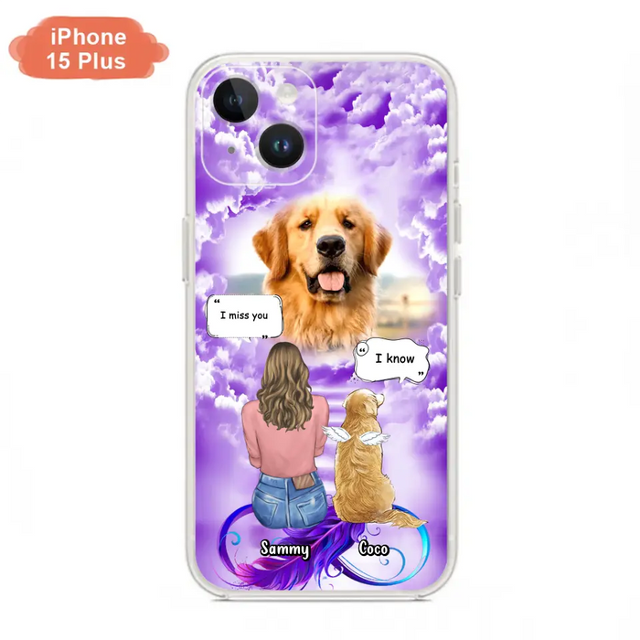 Personalized Memorial Pet iPhone/Samsung Case - Upload Photo - Memorial Gift Idea For Dog/Cat/Rabbit Lover