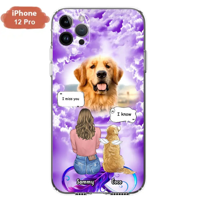Personalized Memorial Pet iPhone/Samsung Case - Upload Photo - Memorial Gift Idea For Dog/Cat/Rabbit Lover