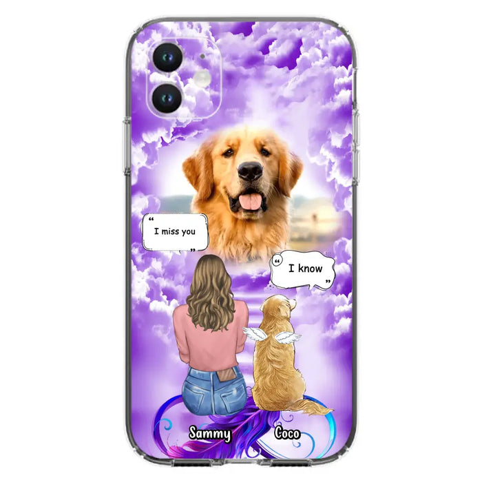 Personalized Memorial Pet iPhone/Samsung Case - Upload Photo - Memorial Gift Idea For Dog/Cat/Rabbit Lover
