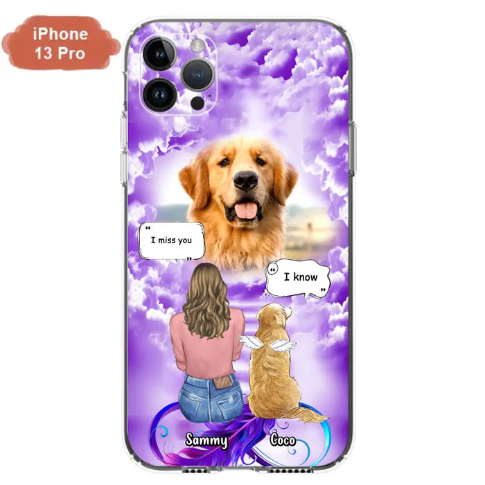 Personalized Memorial Pet iPhone/Samsung Case - Upload Photo - Memorial Gift Idea For Dog/Cat/Rabbit Lover
