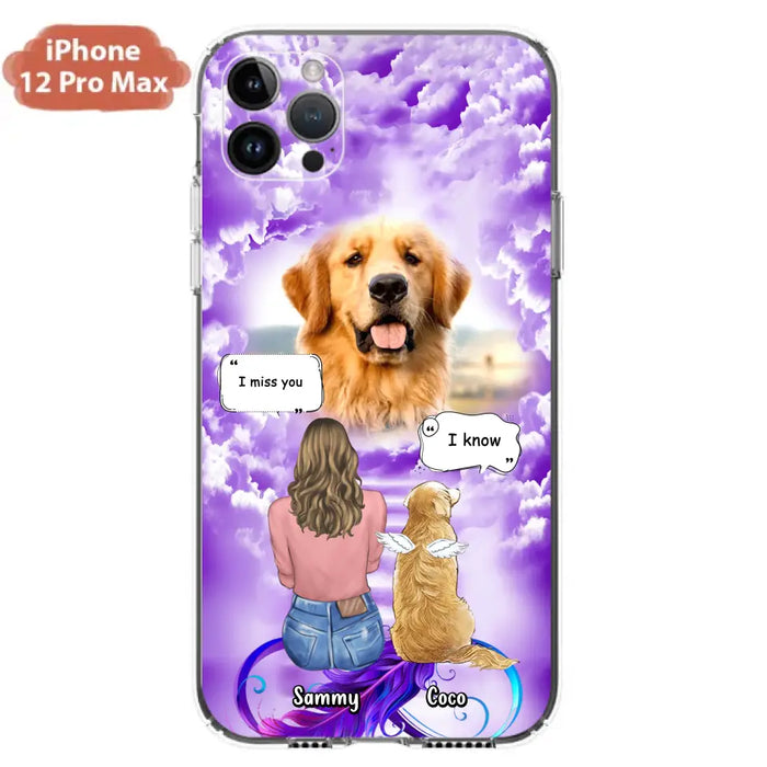 Personalized Memorial Pet iPhone/Samsung Case - Upload Photo - Memorial Gift Idea For Dog/Cat/Rabbit Lover