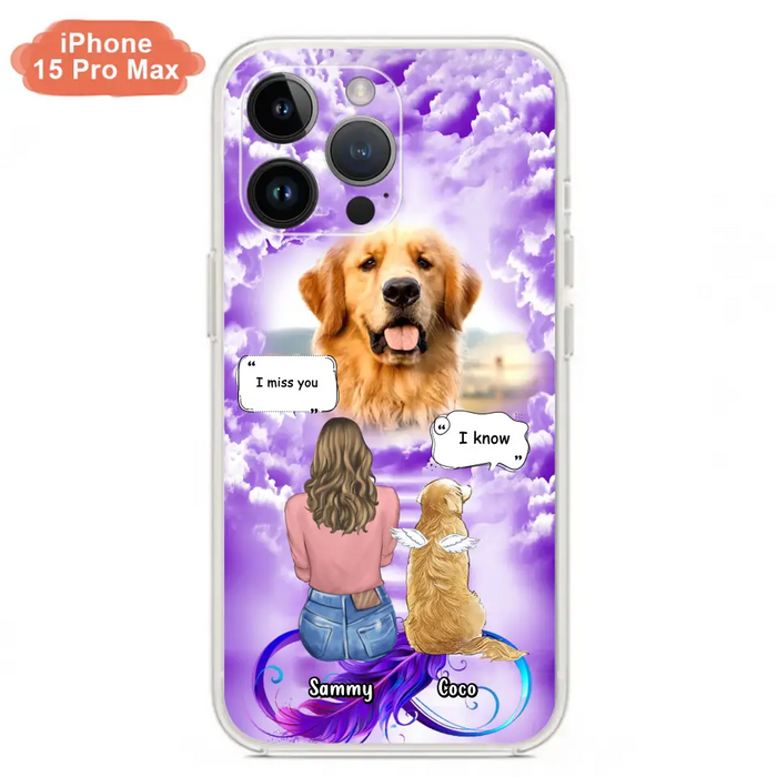 Personalized Memorial Pet iPhone/Samsung Case - Upload Photo - Memorial Gift Idea For Dog/Cat/Rabbit Lover