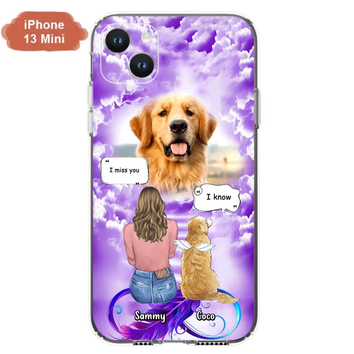 Personalized Memorial Pet iPhone/Samsung Case - Upload Photo - Memorial Gift Idea For Dog/Cat/Rabbit Lover
