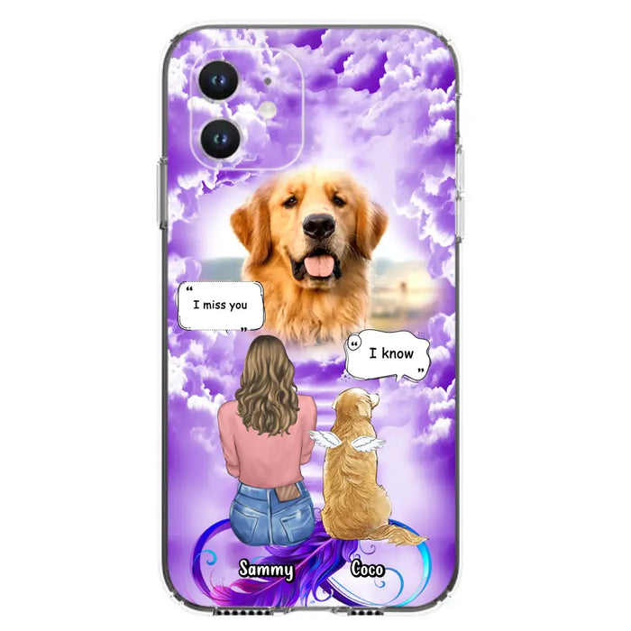 Personalized Memorial Pet iPhone/Samsung Case - Upload Photo - Memorial Gift Idea For Dog/Cat/Rabbit Lover