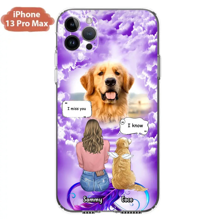 Personalized Memorial Pet iPhone/Samsung Case - Upload Photo - Memorial Gift Idea For Dog/Cat/Rabbit Lover