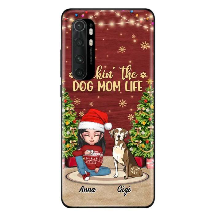 Personalized Dog Mom Phone Case - Christmas Gift Idea For Dogs Lovers - Up to 4 Dogs - Rockin' The Dog Mom Life - Case For Xiaomi/ Oppo/ Huawei
