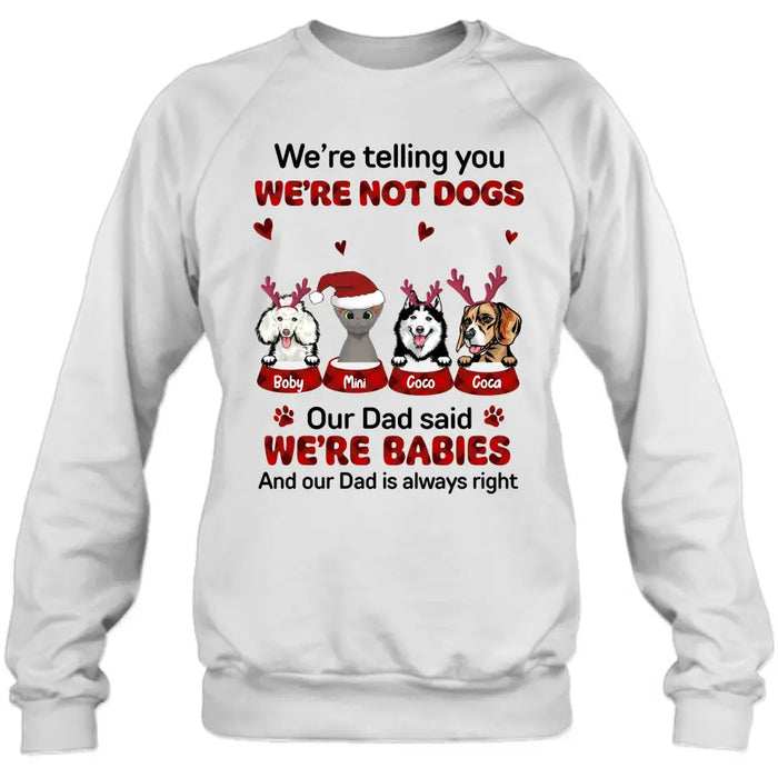 Personalized Pet Shirt/Hoodie - Gift Idea For Pet Lovers - Up to 4 Pets/Cats/Dogs - I'll Be Watching You