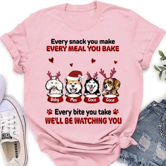 Personalized Pet Shirt/Hoodie - Gift Idea For Pet Lovers - Up to 4 Pets/Cats/Dogs - I'll Be Watching You
