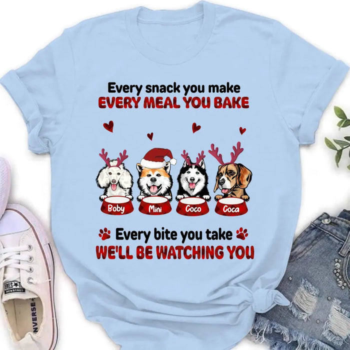 Personalized Pet Shirt/Hoodie - Gift Idea For Pet Lovers - Up to 4 Pets/Cats/Dogs - I'll Be Watching You