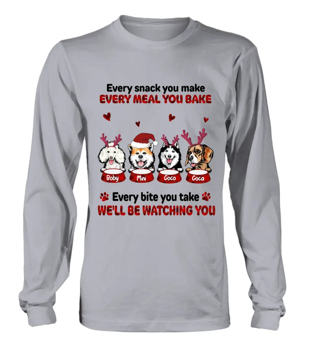 Personalized Pet Shirt/Hoodie - Gift Idea For Pet Lovers - Up to 4 Pets/Cats/Dogs - I'll Be Watching You