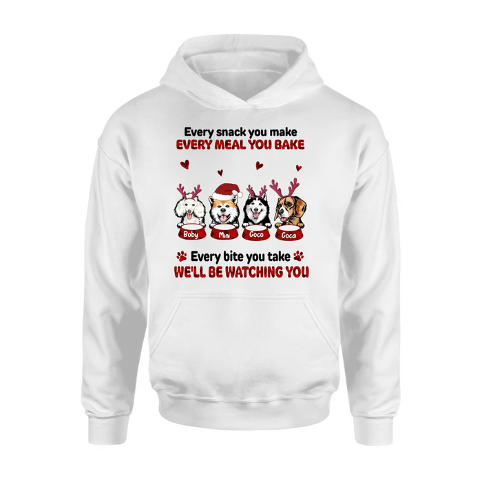 Personalized Pet Shirt/Hoodie - Gift Idea For Pet Lovers - Up to 4 Pets/Cats/Dogs - I'll Be Watching You