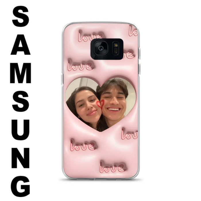 Personalized Photo Phone Case - Gift Idea For Couple/Him/Her/Pet Lovers - Case For iPhone/Samsung