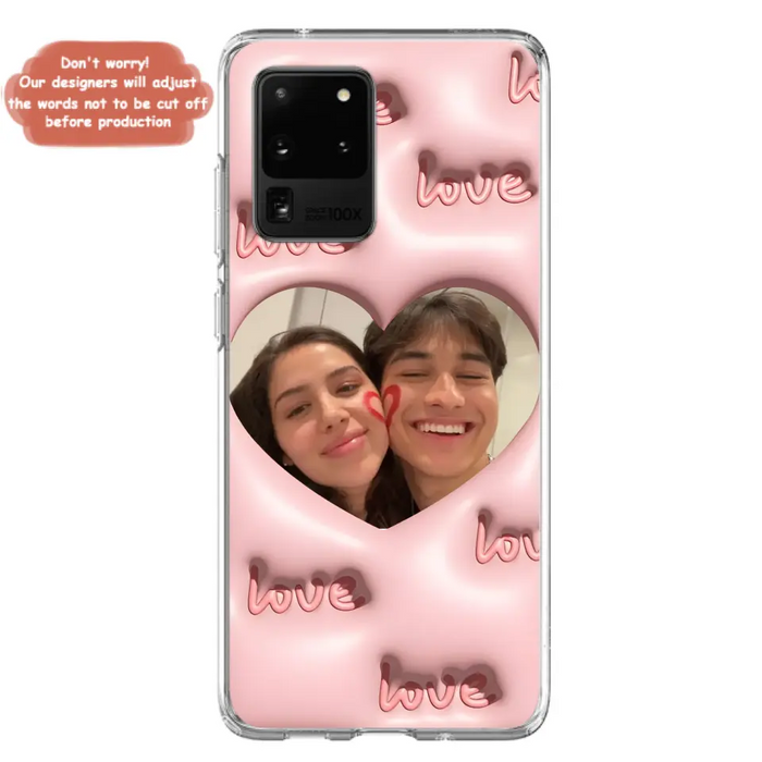 Personalized Photo Phone Case - Gift Idea For Couple/Him/Her/Pet Lovers - Case For iPhone/Samsung