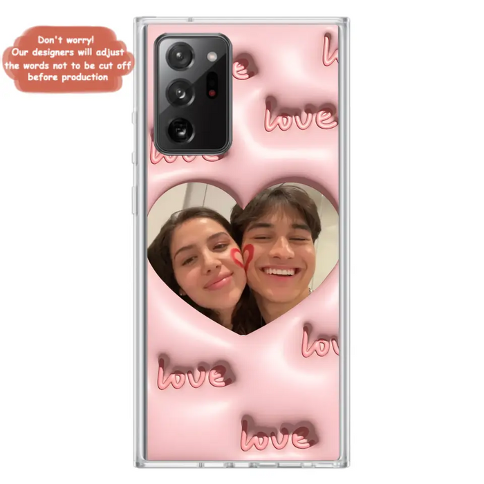 Personalized Photo Phone Case - Gift Idea For Couple/Him/Her/Pet Lovers - Case For iPhone/Samsung