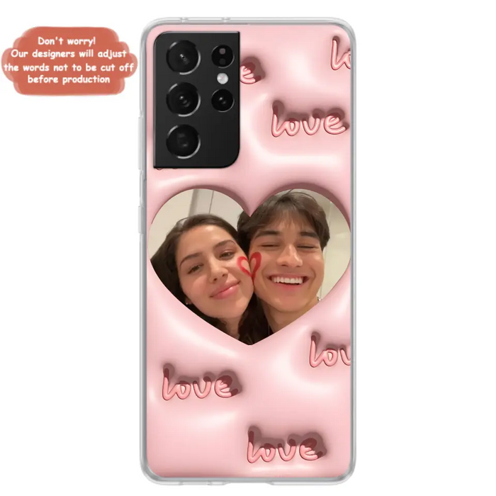 Personalized Photo Phone Case - Gift Idea For Couple/Him/Her/Pet Lovers - Case For iPhone/Samsung