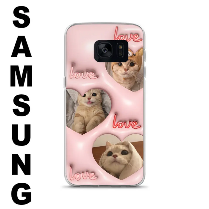 Personalized Photo Phone Case - Gift Idea For Couple/Him/Her/Pet Lovers - Case For iPhone/Samsung