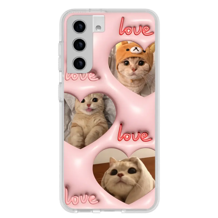 Personalized Photo Phone Case - Gift Idea For Couple/Him/Her/Pet Lovers - Case For iPhone/Samsung