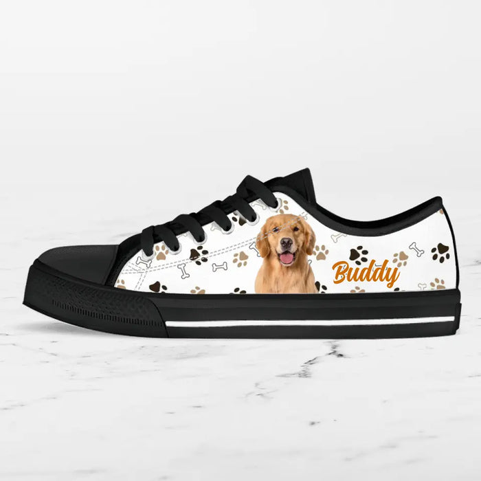 Personalized Dog Photo Sneakers - Gift Idea For Dog Lovers
