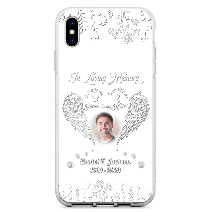 Personalized Memorial Photo Phone Case - Memorial Gift Idea - In Loving Memory