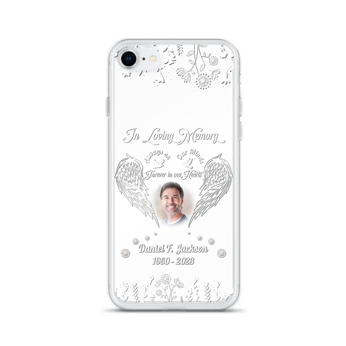 Personalized Memorial Photo Phone Case - Memorial Gift Idea - In Loving Memory