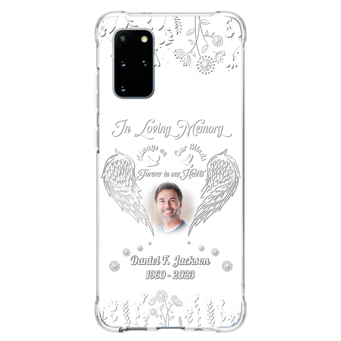 Personalized Memorial Photo Phone Case - Memorial Gift Idea - In Loving Memory